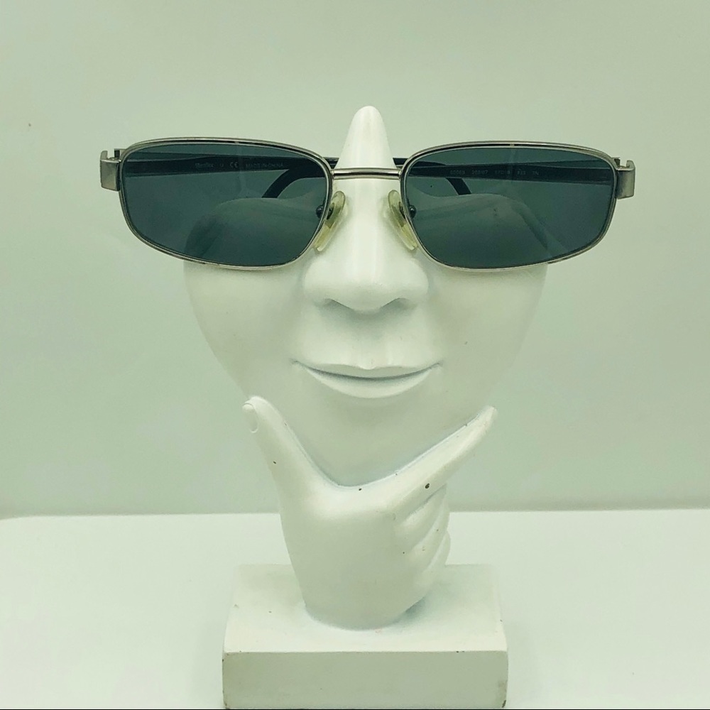 Sferoflex Silver Oval Sunglasses Frames